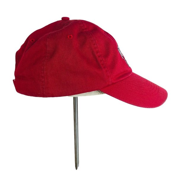 NIKE Golf Hat Red Strapback Adjustable Cotton Corduroy Embroidery - Picture 4 of 9